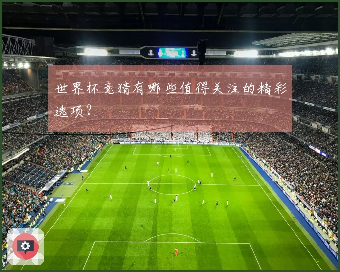 世界杯竞猜有哪些值得关注的精彩选项？