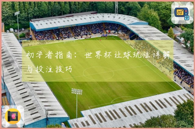 初学者指南：世界杯让球玩法详解与投注技巧